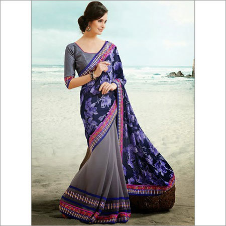 SAREE WITH WORK