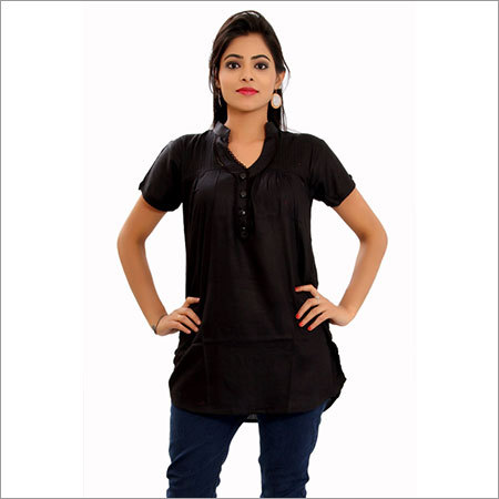 Rayon Dayed Fabric Kurti