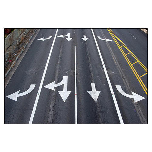 Thermoplastic Arrow painting