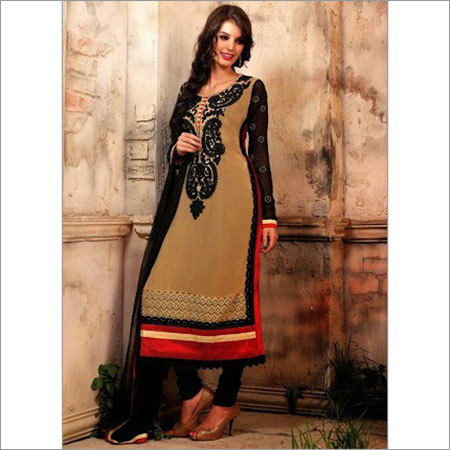 Georgette Churidar Suit