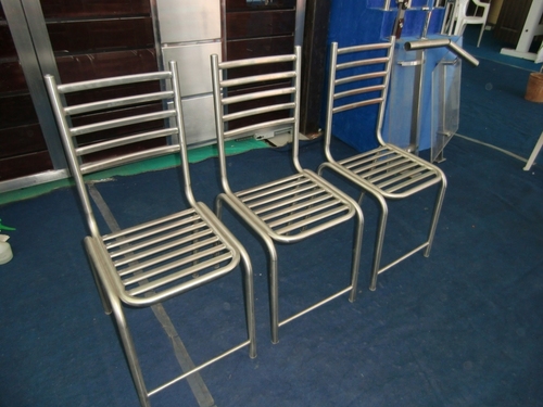 SS Dining Table Chairs