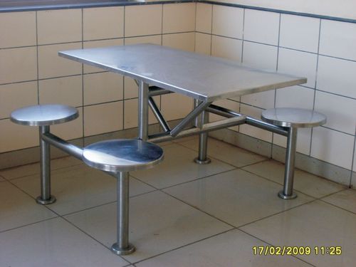 Stainless Steel Canteen Dining Table
