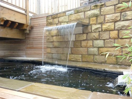 Glass Curtain Fountain