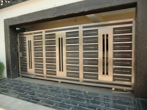 एसएस फैब्रिकेशन बार गेट