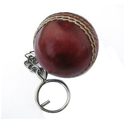 Cricket Ball Keyring