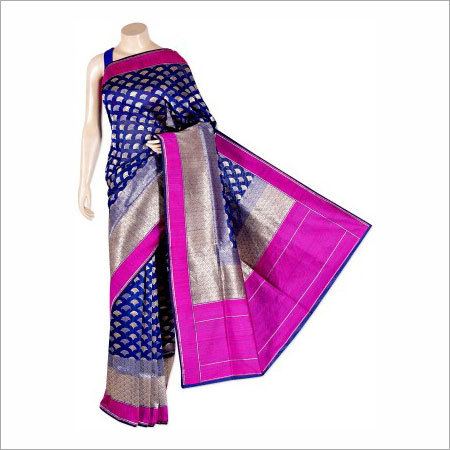 Printed Banarasi Saree
