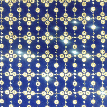 Embroidered Border Fabric