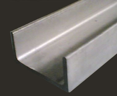 Stainless steel channels