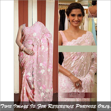 Bollywood Replica Bridal Saree Latest Stylish Party Wear Fancy Sari