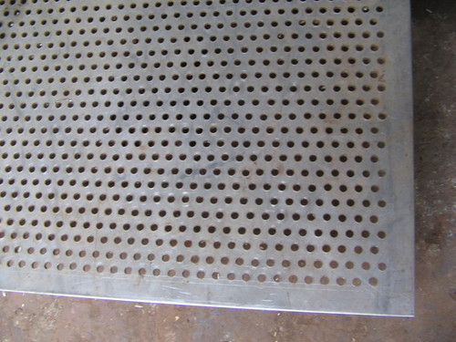Stainless steel perforated sheets