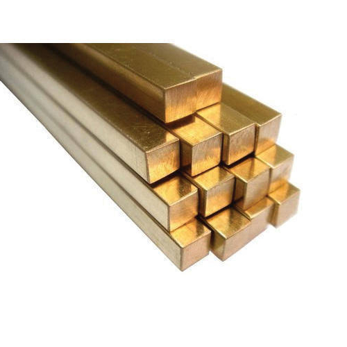 Brass Square Rods By AKSHAR EXTRUSION