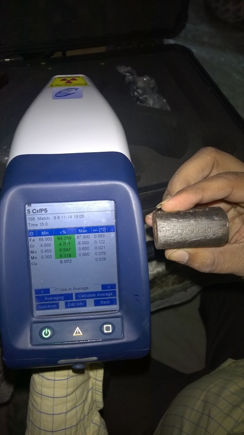 Positive Material Identification Testing Services By INSPECTION & TESTING ENGINEERS