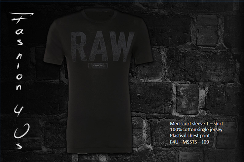 PLASTISOL PRINTED T SHIRT