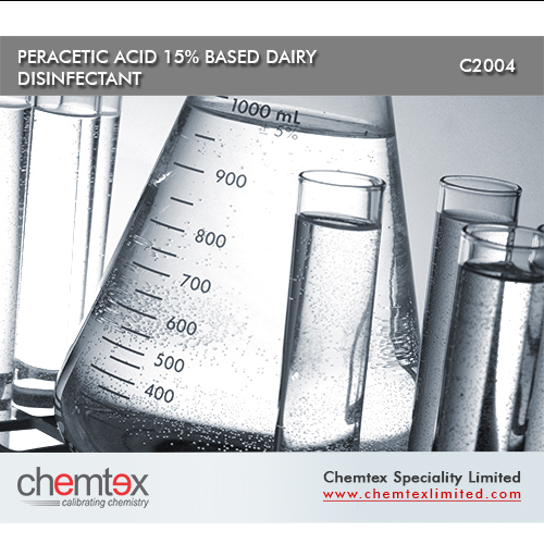 Peracetic Acid 15 based Dairy Disinfectant
