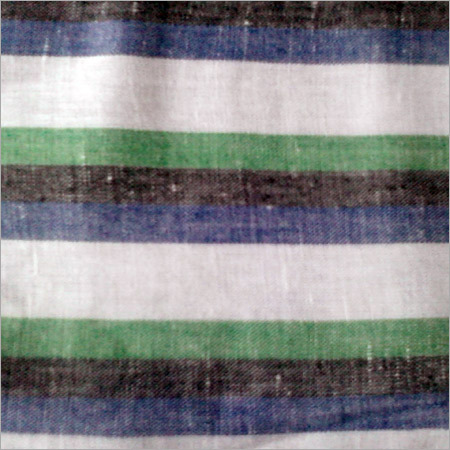 Striped Linen Fabric