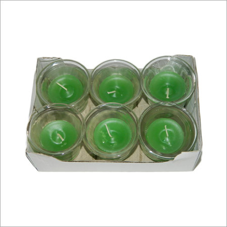 Green Votive Candle