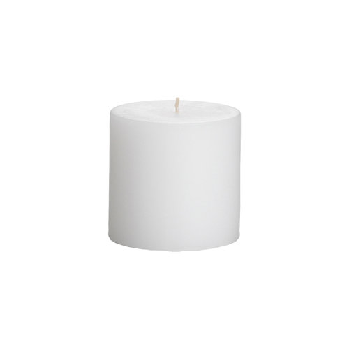 Unscented Fancy Pillar Candles