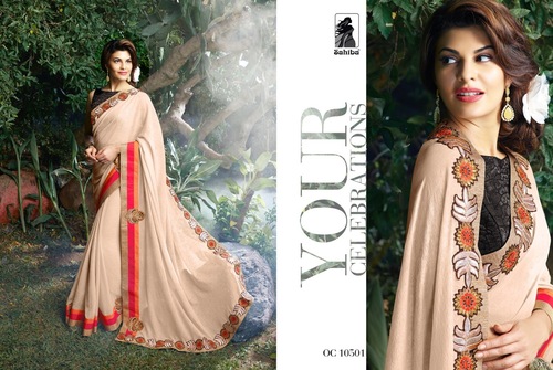 Designer Embroidered Sarees