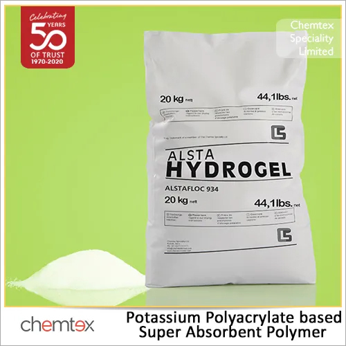 Potassium Polyacrylate based Super Absorbent Polymer