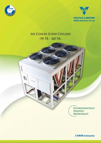 Air cooled screw chiller