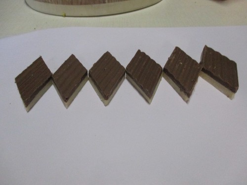 Chocolate Kaju Katli