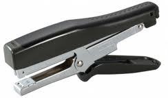 Stapler - Metal & Plastic, 170x60x35 mm, Black | Durable Build, Easy Use, Efficient Stapling, Office & School Use, 50 Sheets Capacity