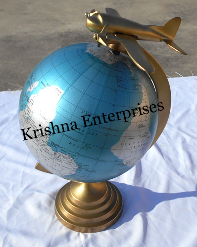Antique Aeroplane Globe