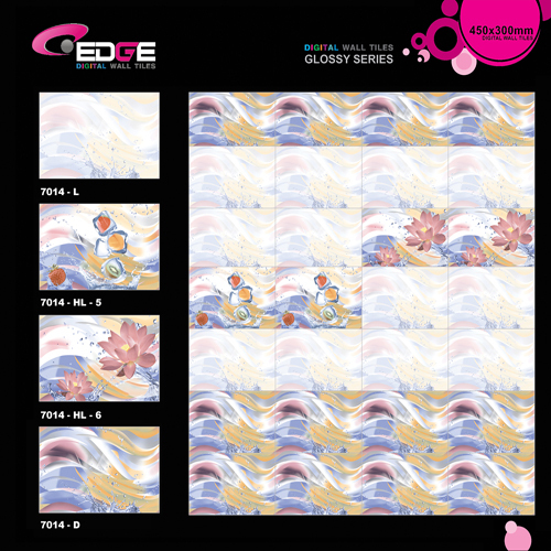 Ceramic Glazed Light Marble Tiles