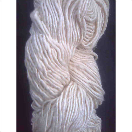 White Mulberry Silk Roving Yarn