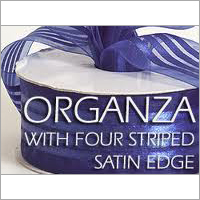 Printed Organza Satin Ribbon