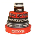 Colored Jacquard Ribbon - Jacquard Fabric, Red, Variable Length & Width | Elegant Design, Smooth Texture, Durable Material