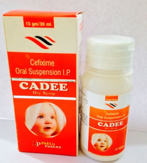 Cefixime oral suspension