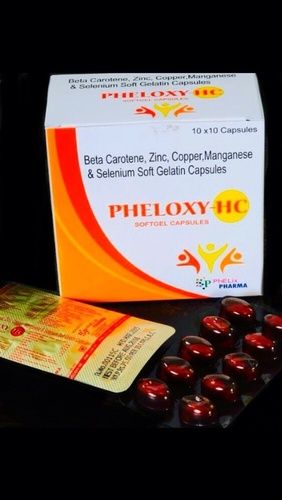 Softgel Capsules of Beta Carotene