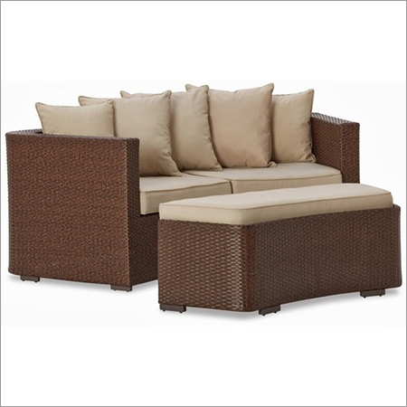 Coffee Table Set on Wooden Frame