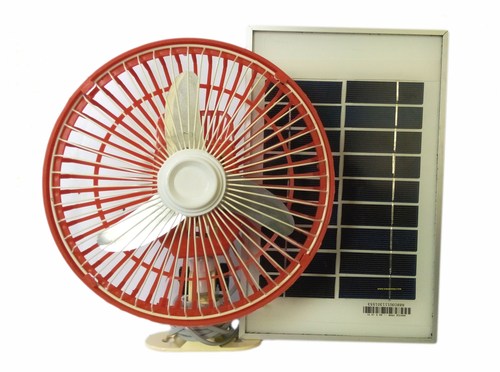 Plastic Solar Powered Portable Fan