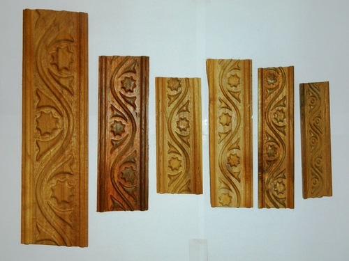 Solid Wood Boards Pentograph Moulding - Star Design