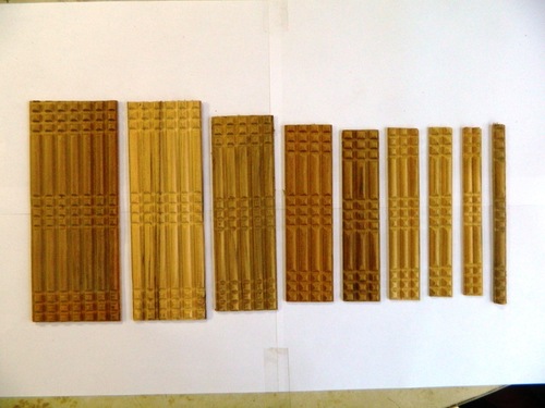 Solid Wood Boards Long Small Box Pyramid Moulding