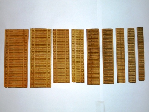 Solid Wood Boards Bullets & Bullet Pyramids Mouldings