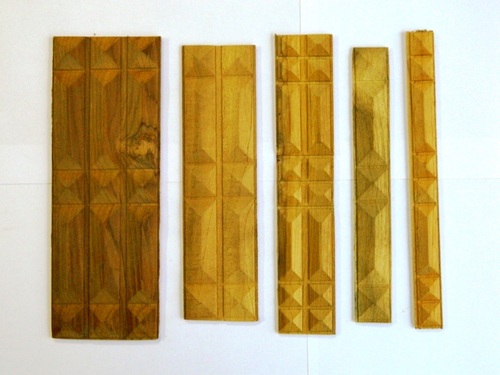Solid Wood Boards Long Small Diamond Moulding