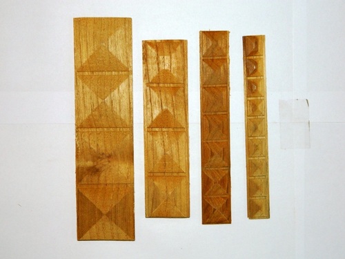 Solid Wood Boards Regular Diamond Moulding