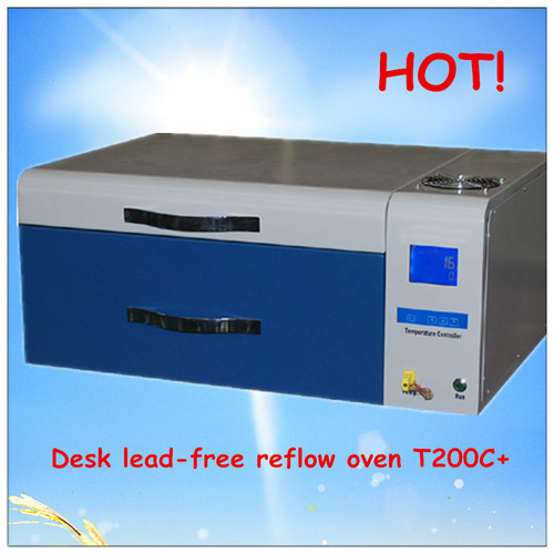 Desk mini lead free reflow oven T200C+