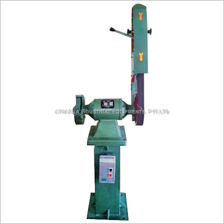 Abrasive Belt Grinding Machine with Grinding Wheel