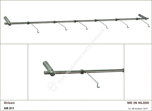 Non Lockable Display Rods for Frames