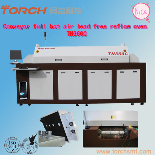 Lead free reflow oven with temperature testing TN360C in electric industry