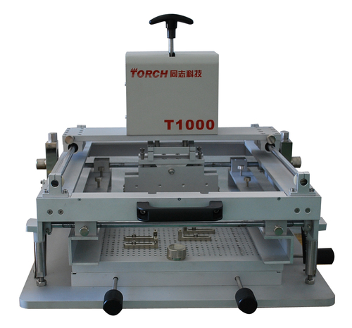 Manual high precision solder paste printing machine T1000