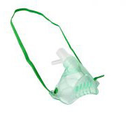 PVC Nasal Mask W/ Oxygen Tube-Adult