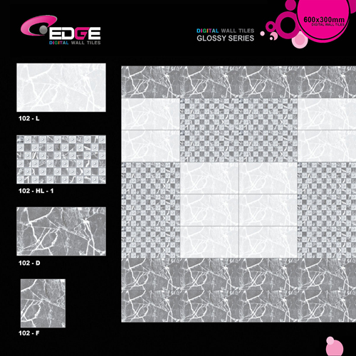 Digitally Printed Marble Tiles