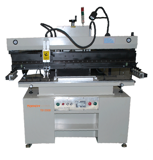 Semi automation high precision solder paste screen printing machine T1200D