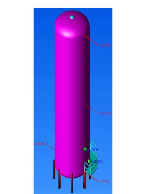 Pressure Vessel Vertical Case Design