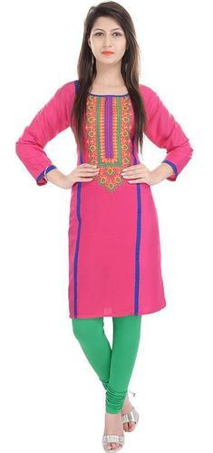 Fancy Stone Work Short Kurti